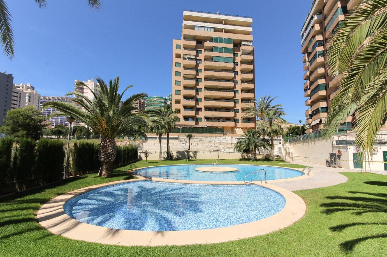 Apartamento Veremar, Zona Tranquila, Con Piscina, Jardines, Soleado Y Cerca De La Playa De La Cala, Para Disfrutar El Mediterraneo Villajoyosa Luaran gambar